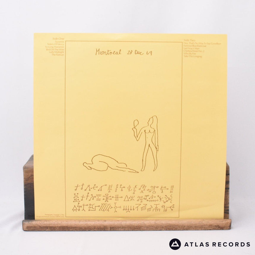 Leonard Cohen - Greatest Hits - Insert Reissue LP Vinyl Record - EX/EX