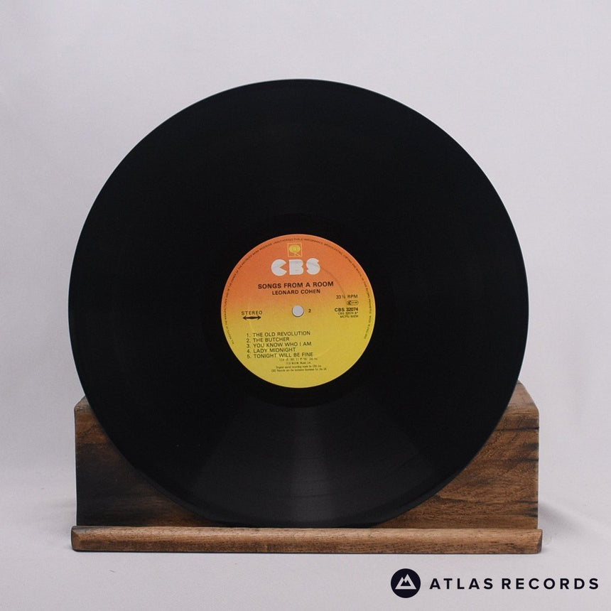 Leonard Cohen - Songs From A Room - Reissue LP Vinyl Record - EX/EX