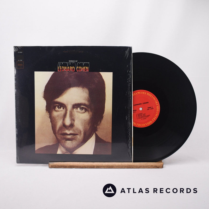 Leonard Cohen Songs Of Leonard Cohen LP Vinyl Record - Front Cover & Record