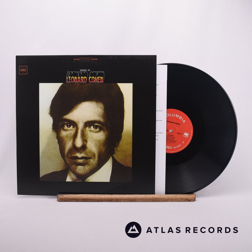 Leonard Cohen Songs Of Leonard Cohen LP Vinyl Record - Front Cover & Record