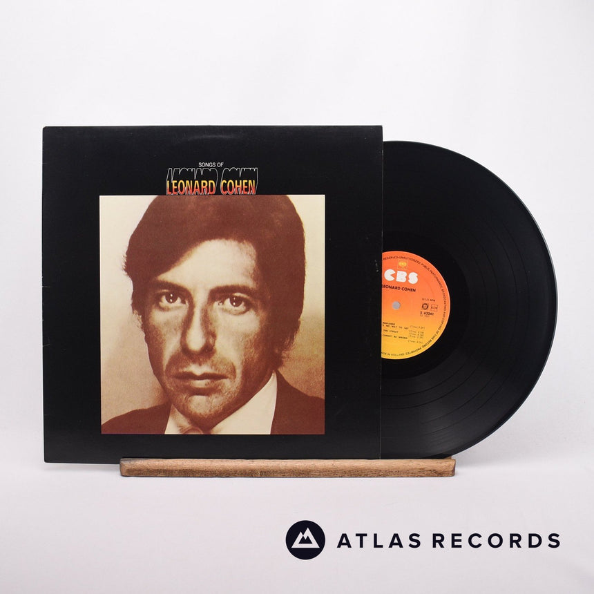 Leonard Cohen Songs Of Leonard Cohen LP Vinyl Record - Front Cover & Record