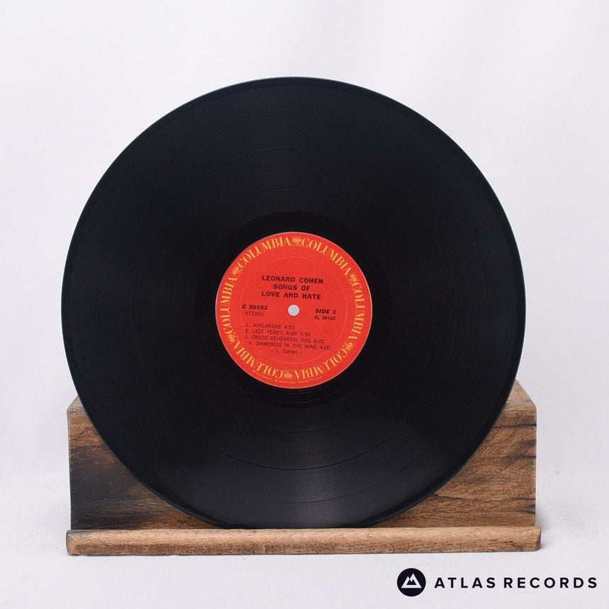 Leonard Cohen - Songs Of Love And Hate - Us -2 -2 LP Vinyl Record - VG+/EX