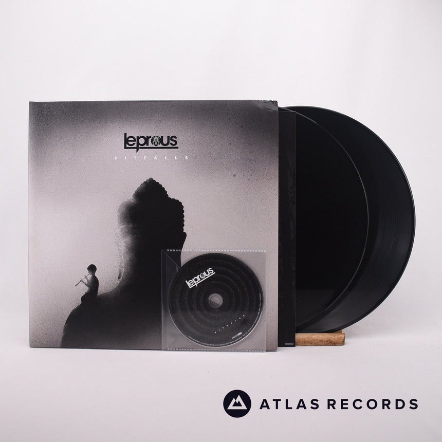 Leprous Pitfalls 2 x LP + CD Vinyl Record - Front Cover & Record