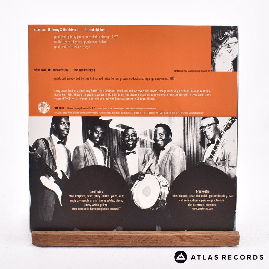 Leroy & The Drivers - The Sad Chicken - Us 7" Vinyl Record - EX/EX