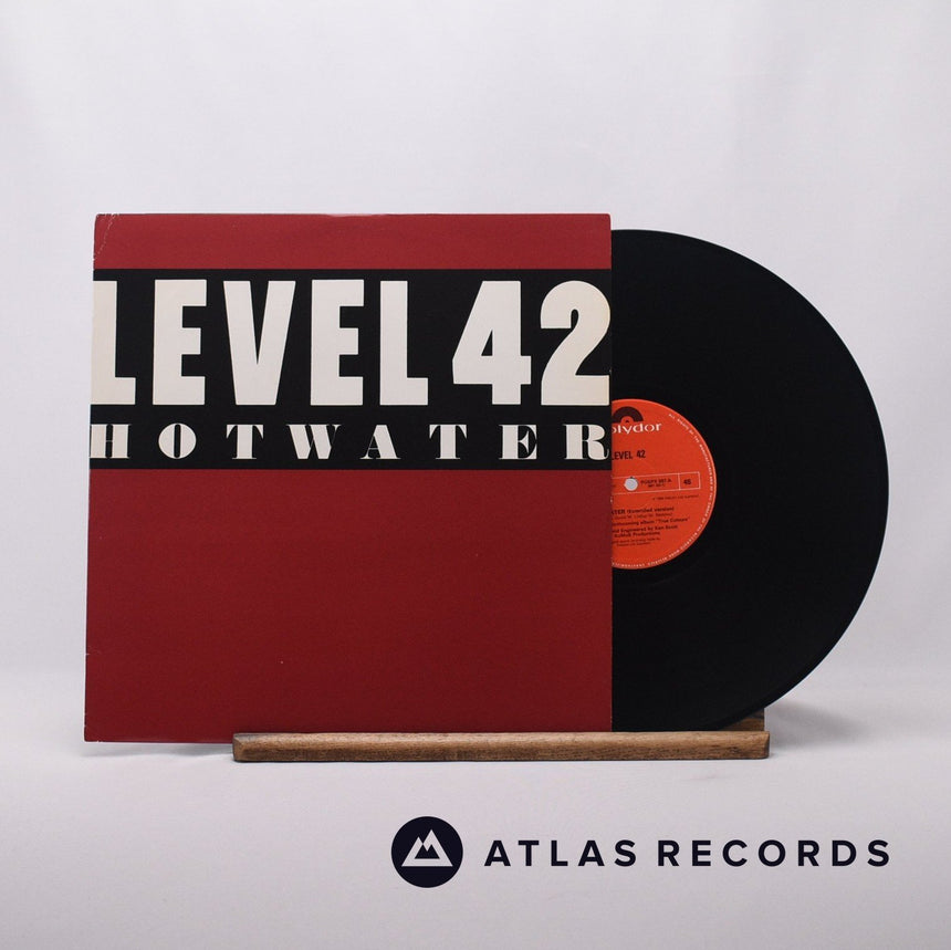 Level 42 Hot Water 12" Vinyl Record - Front Cover & Record