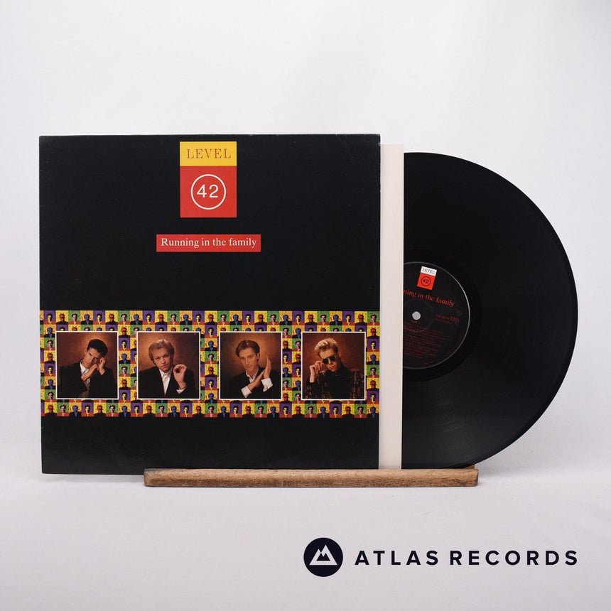 Level 42 Running In The Family LP Vinyl Record - Front Cover & Record