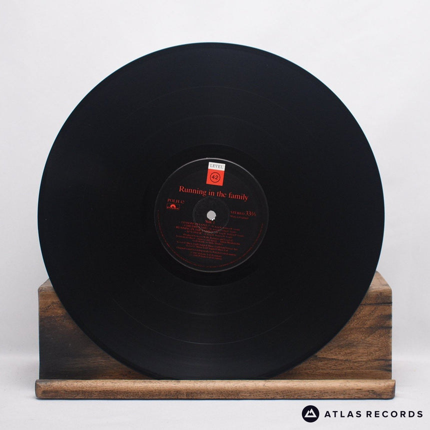 Level 42 - Running In The Family - LP Vinyl Record - EX/EX