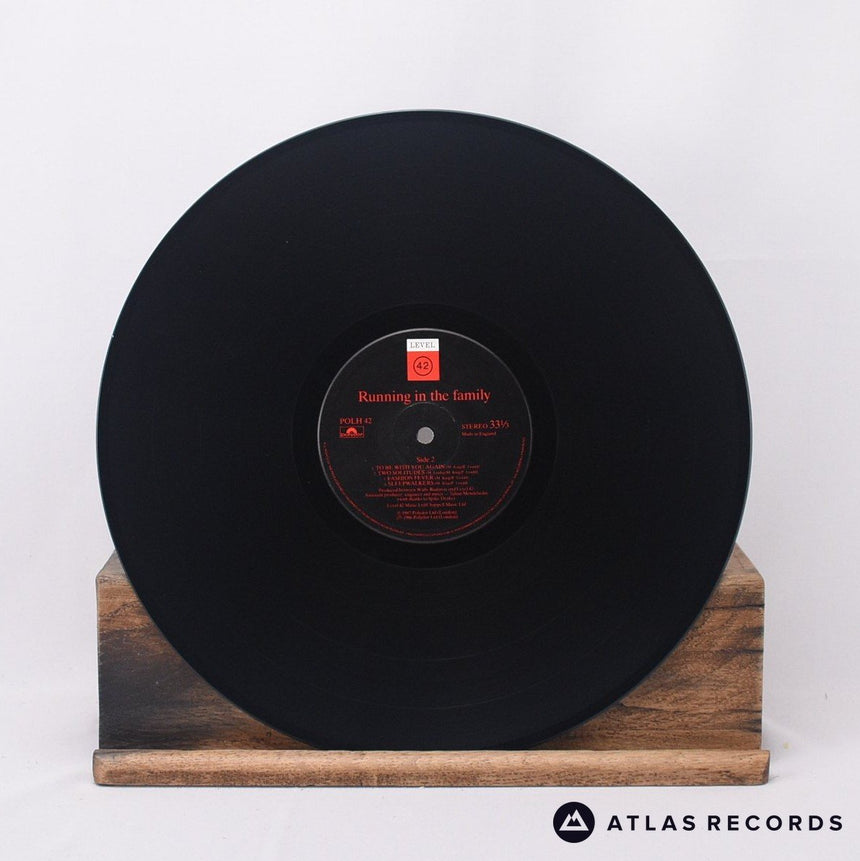 Level 42 - Running In The Family - LP Vinyl Record - VG+/EX