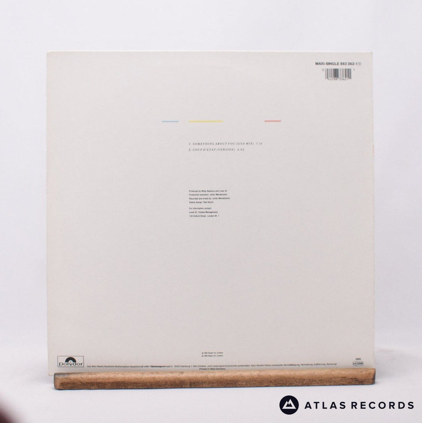 Level 42 - Something About You (Sisa Mix) - 1S1 1S2 12" Vinyl Record - EX/VG+