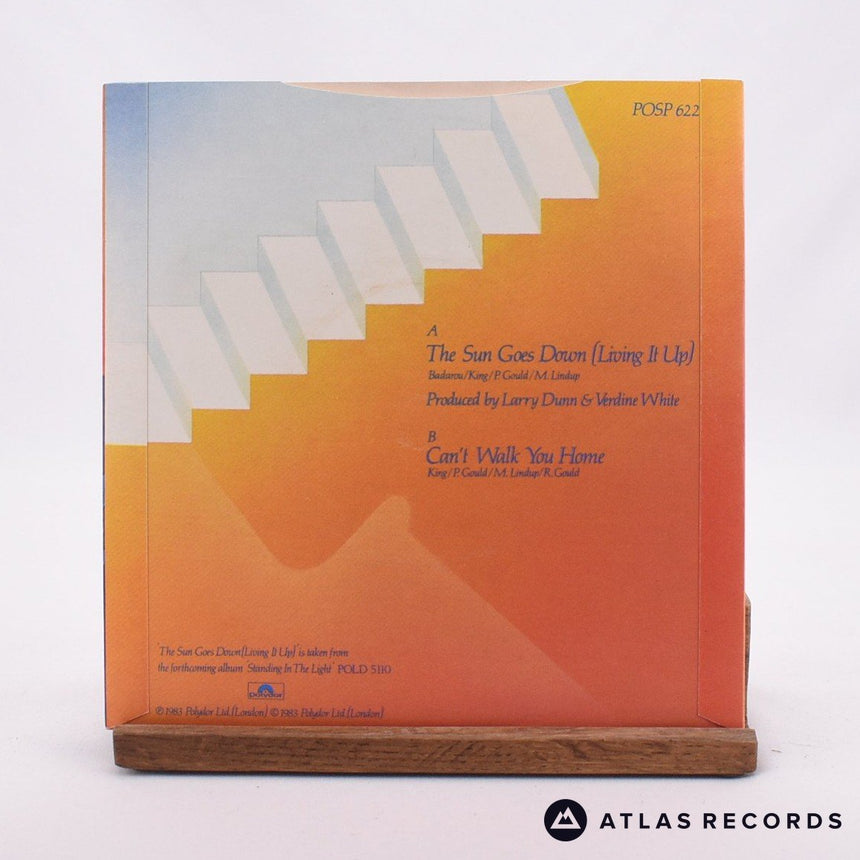 Level 42 - The Sun Goes Down - 7" Vinyl Record - EX/EX