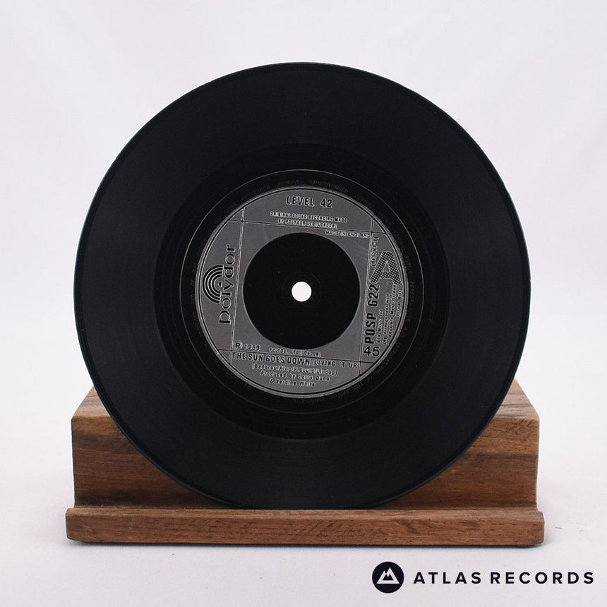 Level 42 - The Sun Goes Down - 7" Vinyl Record - EX/EX