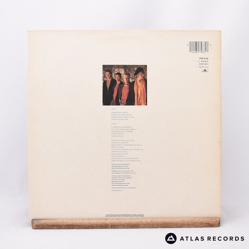 Level 42 - World Machine - Townhouse LP Vinyl Record - VG+/EX