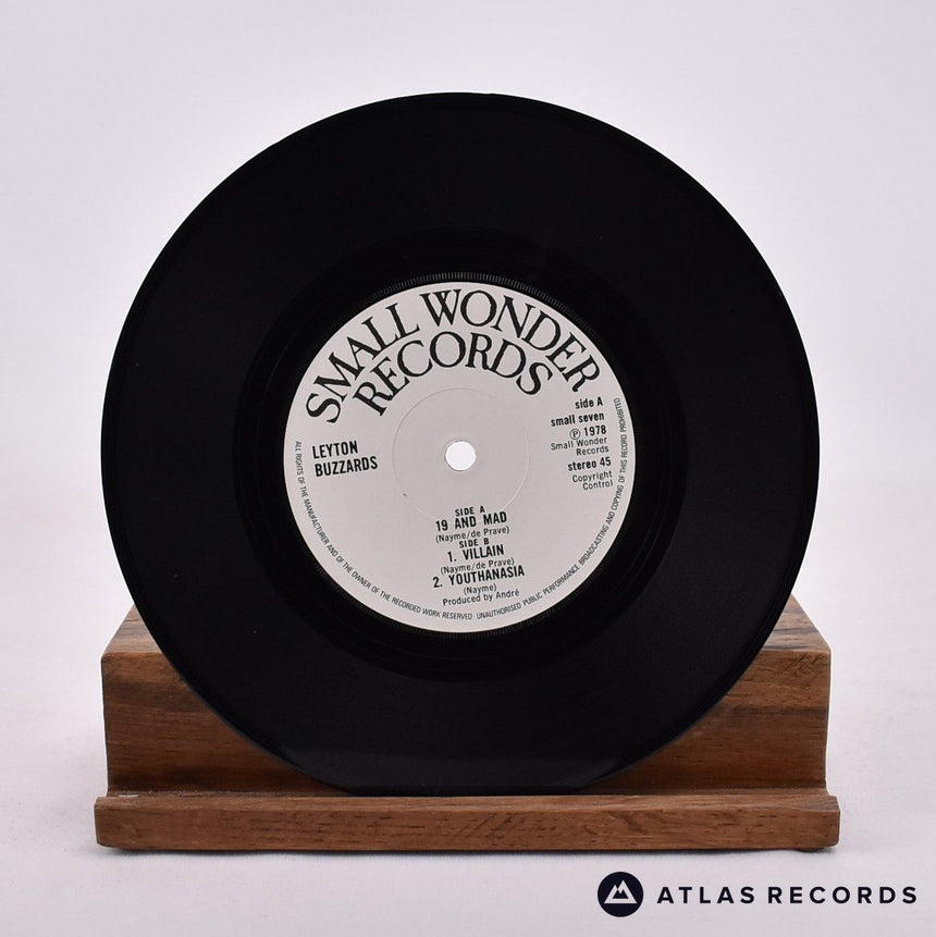 Leyton Buzzards - 19 & Mad - 7" Vinyl Record - EX/EX