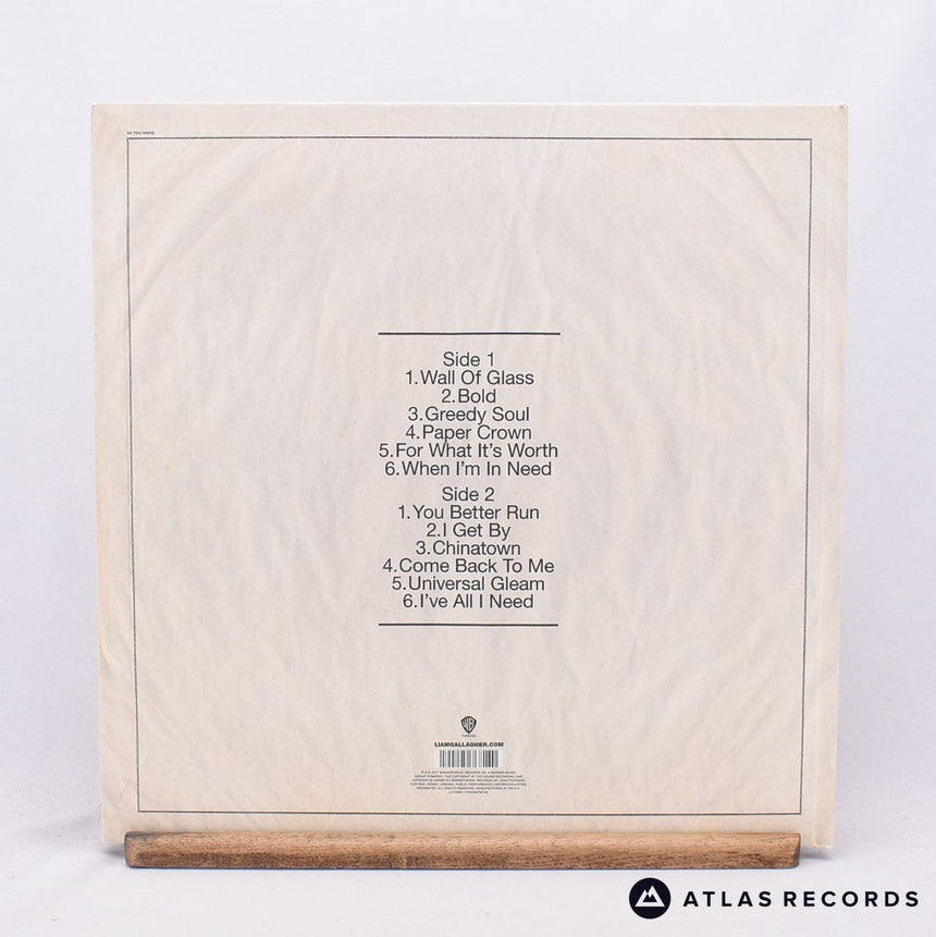 Liam Gallagher - As You Were - White Etched LP + 7" Vinyl Record - NM/NM