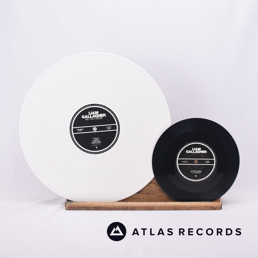 Liam Gallagher - As You Were - White Etched LP + 7" Vinyl Record - NM/NM