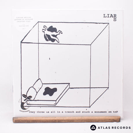 Liars They Threw Us All In A Trench And Stuck A Monument On Top LP Vinyl Record - Front Cover & Record