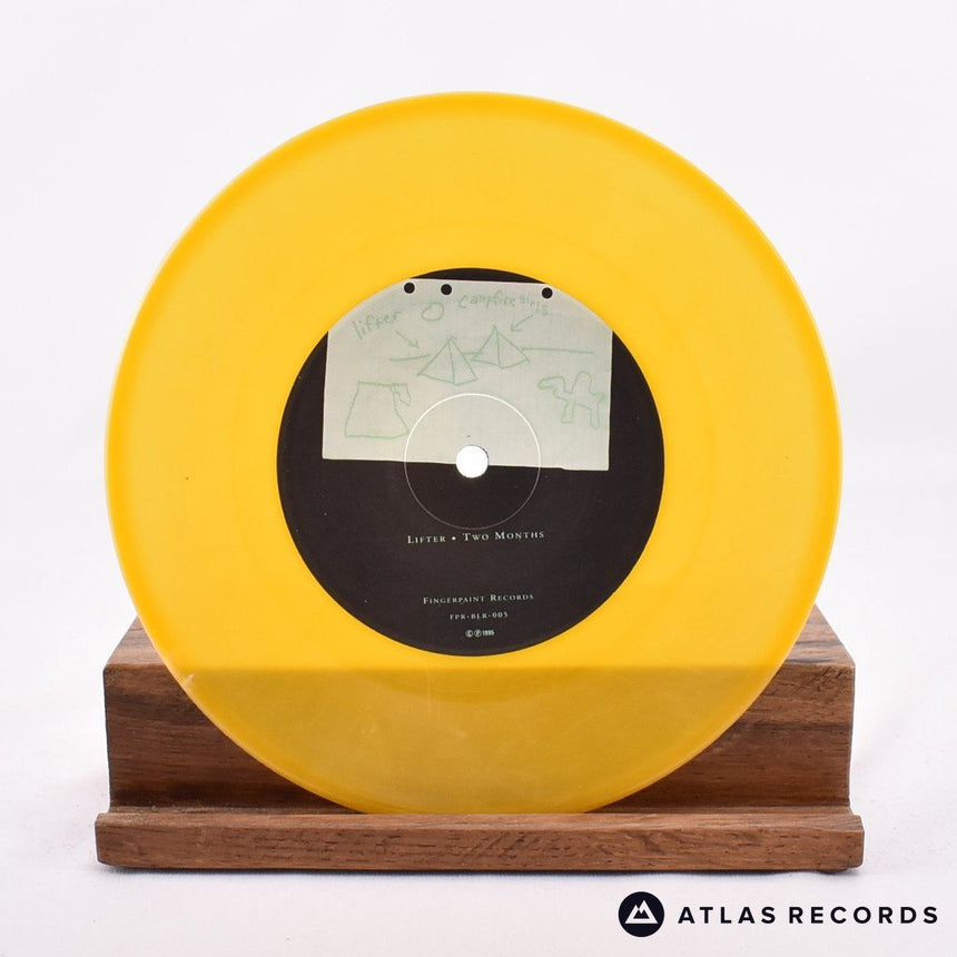 Lifter - Lifter & Campfire Girls - Yellow Marble 7" Vinyl Record - NM/NM