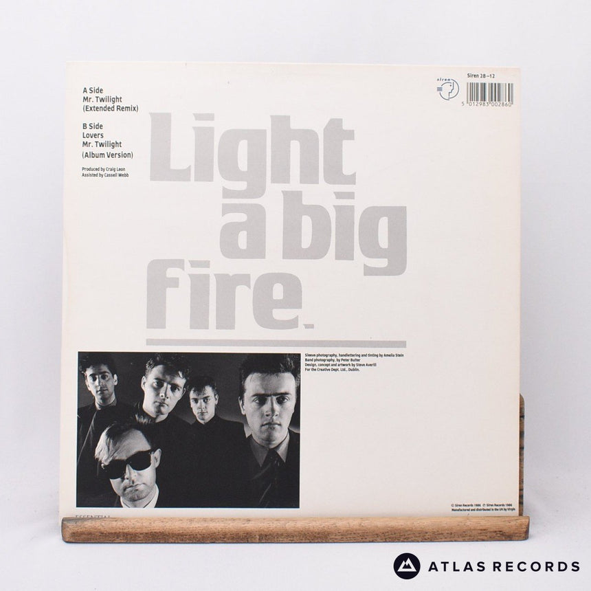 Light A Big Fire - Mr. Twilight - 12" Vinyl Record - EX/EX