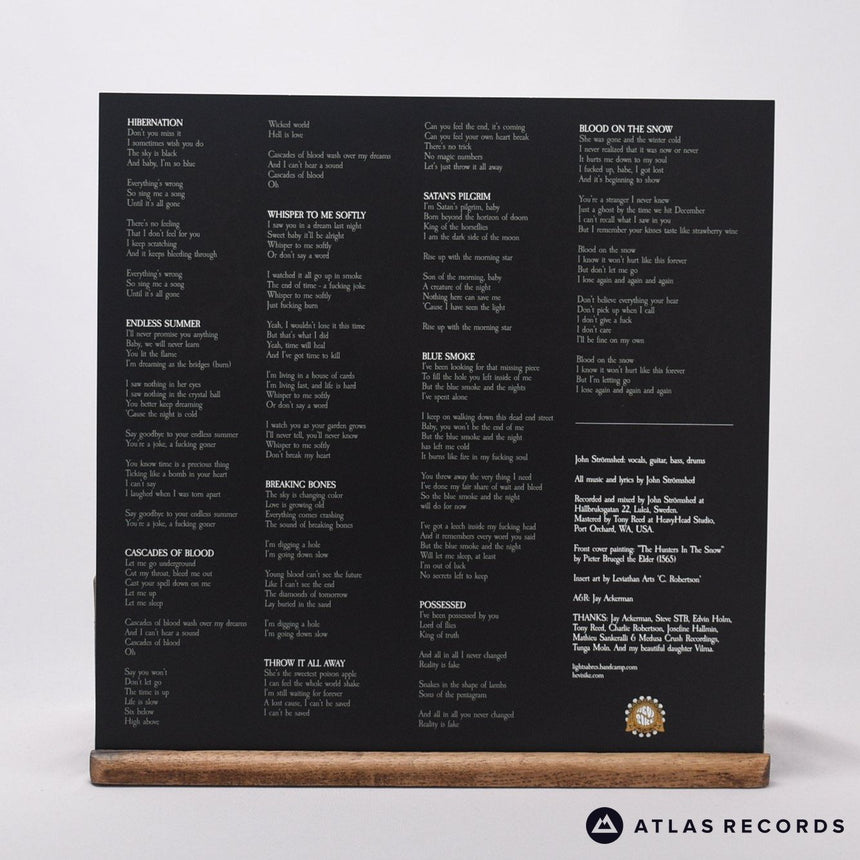 Lightsabres - Hibernation - Coke Bottle Clear LP Vinyl Record - NM/NM