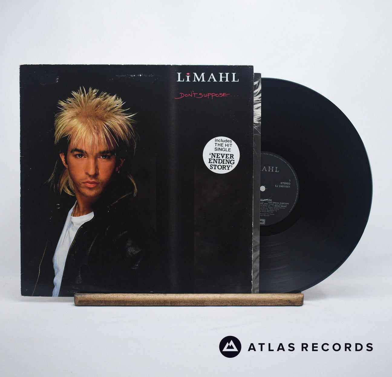 Limahl Don't Suppose LP Vinyl Record - Front Cover & Record