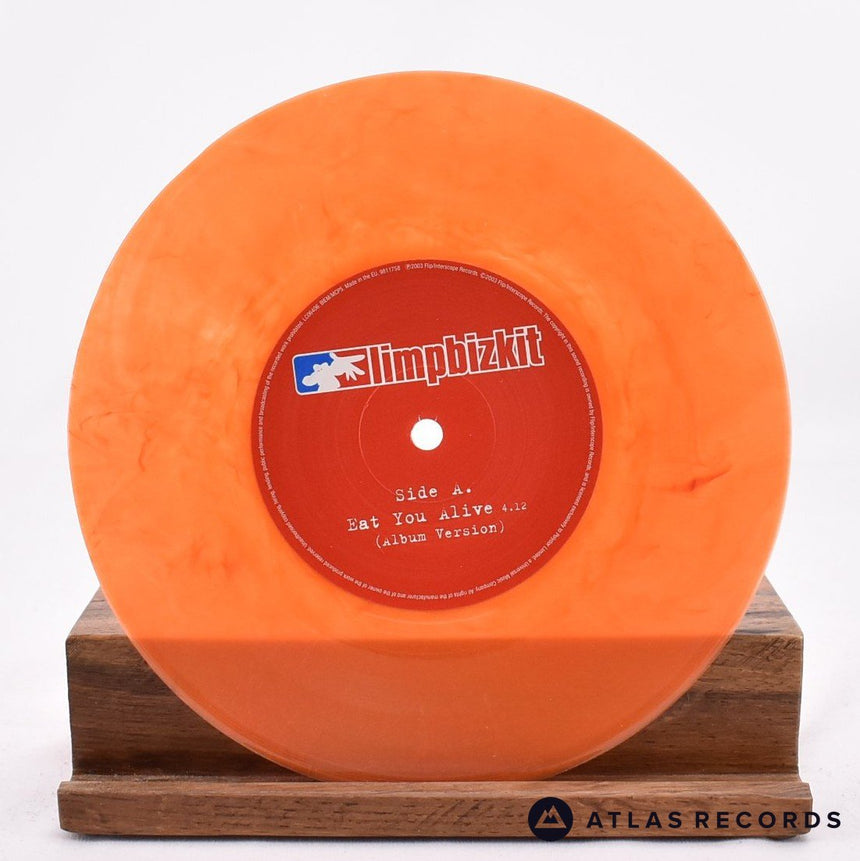 Limp Bizkit - Eat You Alive - Orange 7" Vinyl Record - NM/NM