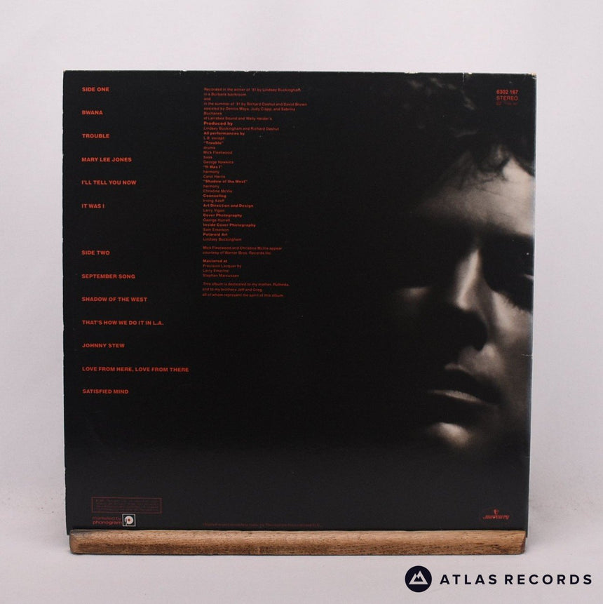 Lindsey Buckingham - Law And Order - Gatefold LP Vinyl Record - VG+/EX