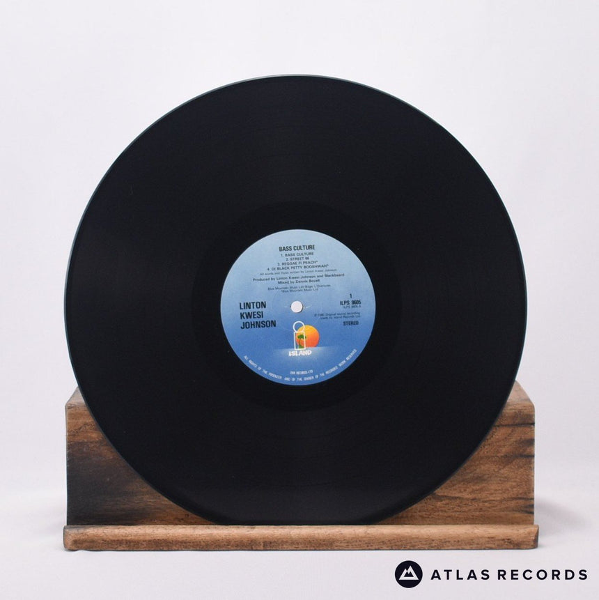 Linton Kwesi Johnson - Bass Culture - A-1 B-1 LP Vinyl Record - VG+/VG+