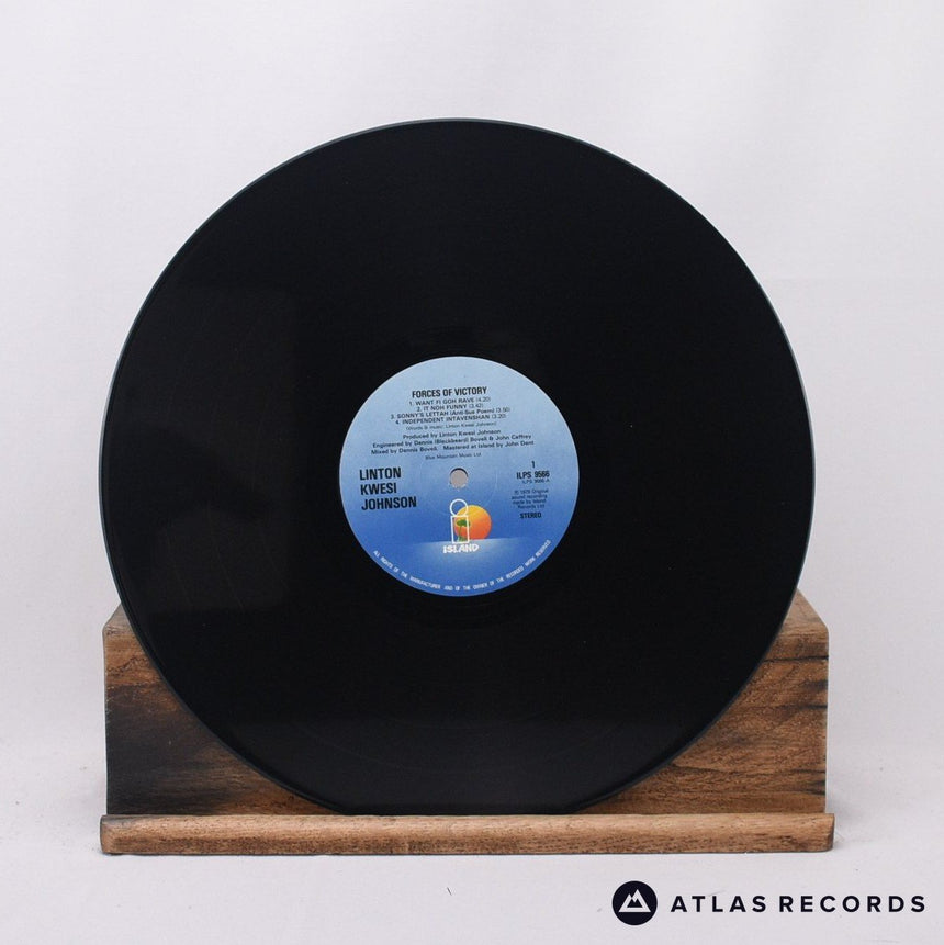 Linton Kwesi Johnson - Forces Of Victory - A-1U B-3U LP Vinyl Record - EX/EX