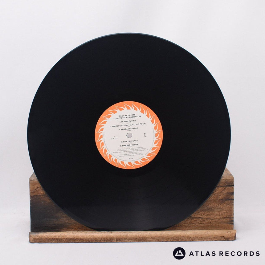 Linton Kwesi Johnson - Reggae Greats - LP Vinyl Record - EX/EX