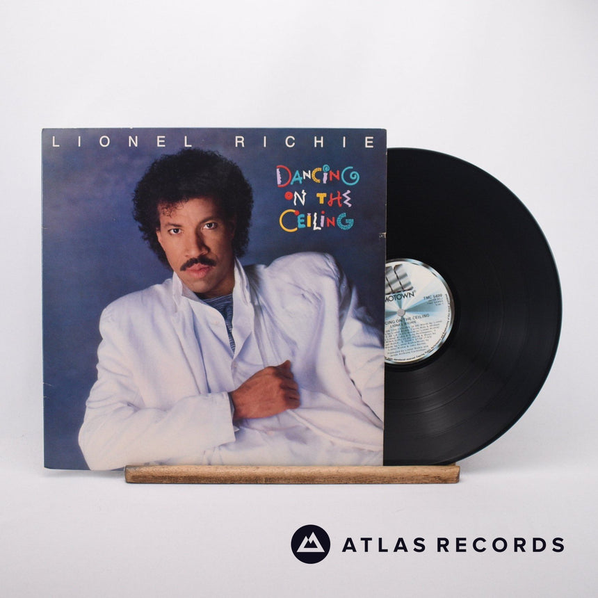 Lionel Richie Dancing On The Ceiling LP Vinyl Record - Front Cover & Record