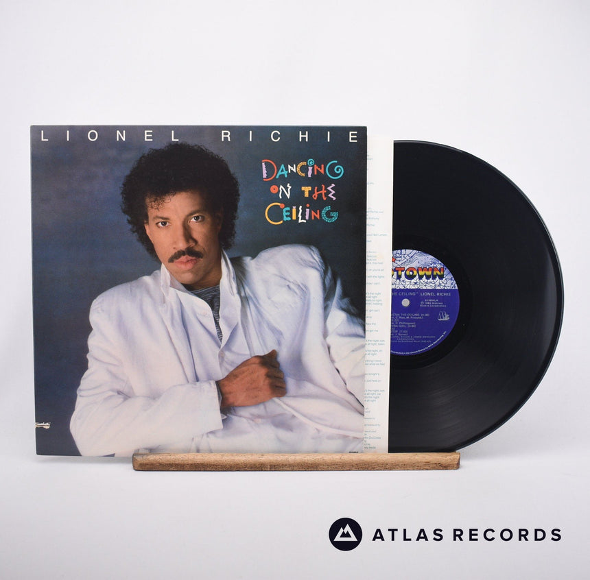 Lionel Richie Dancing On The Ceiling LP Vinyl Record - Front Cover & Record