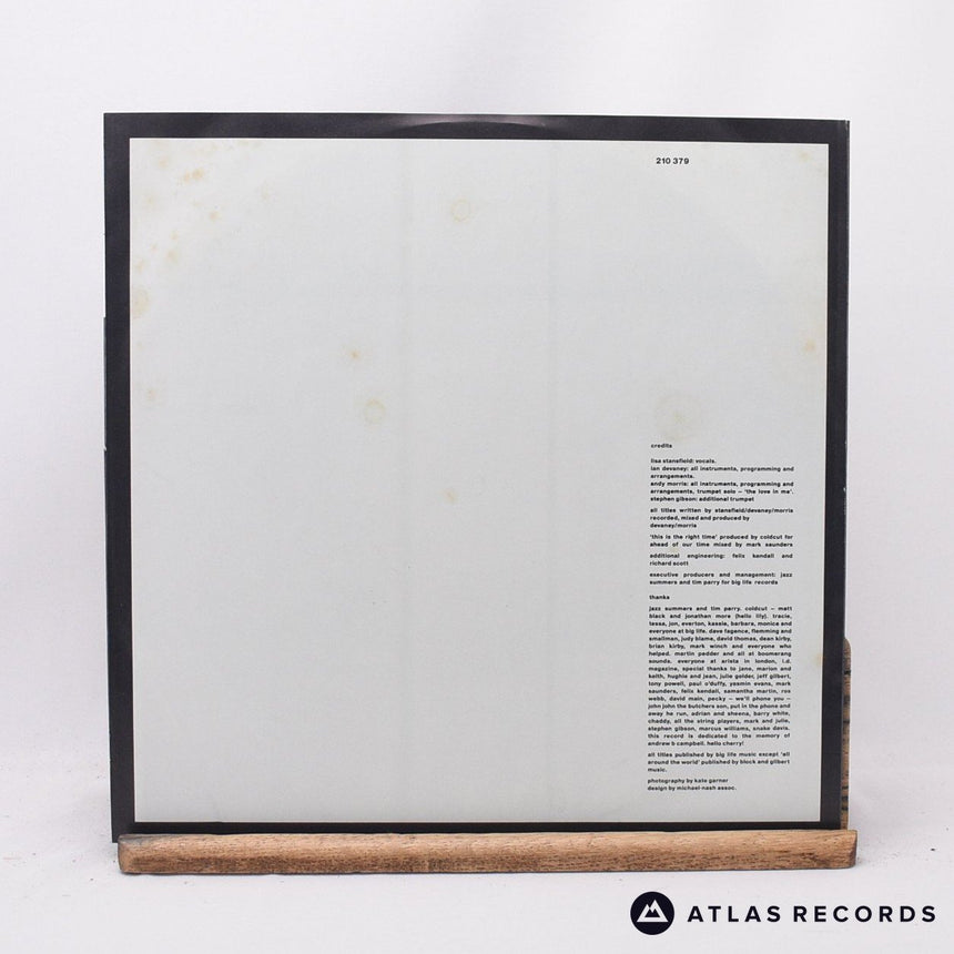 Lisa Stansfield - Affection - LP Vinyl Record - EX/EX