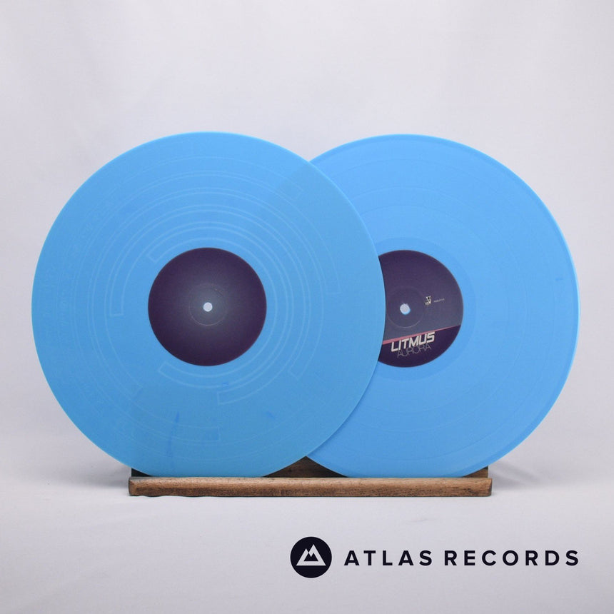 Litmus - Aurora - Blue Etched 2 x LP Vinyl Record - EX/NM