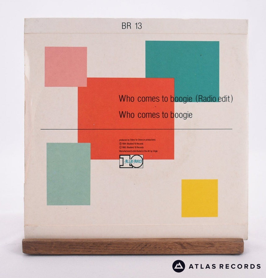 Little Benny & The Masters - Who Comes To Boogie - 7" Vinyl Record - EX/EX