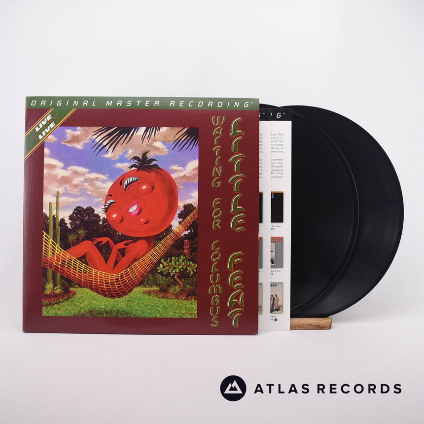 Little Feat Waiting For Columbus 2 x LP Vinyl Record - Front Cover & Record