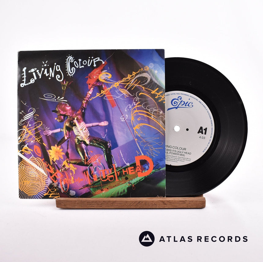 Living Colour Love Rears Its Ugly Head 7" Vinyl Record - Front Cover & Record