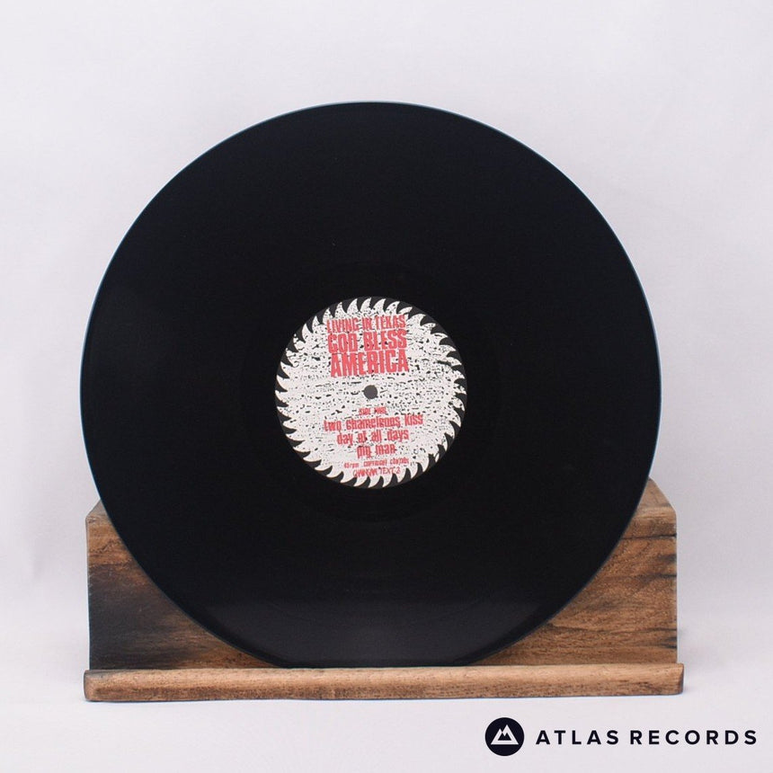 Living In Texas - God Bless America - 12" Vinyl Record - VG+/EX