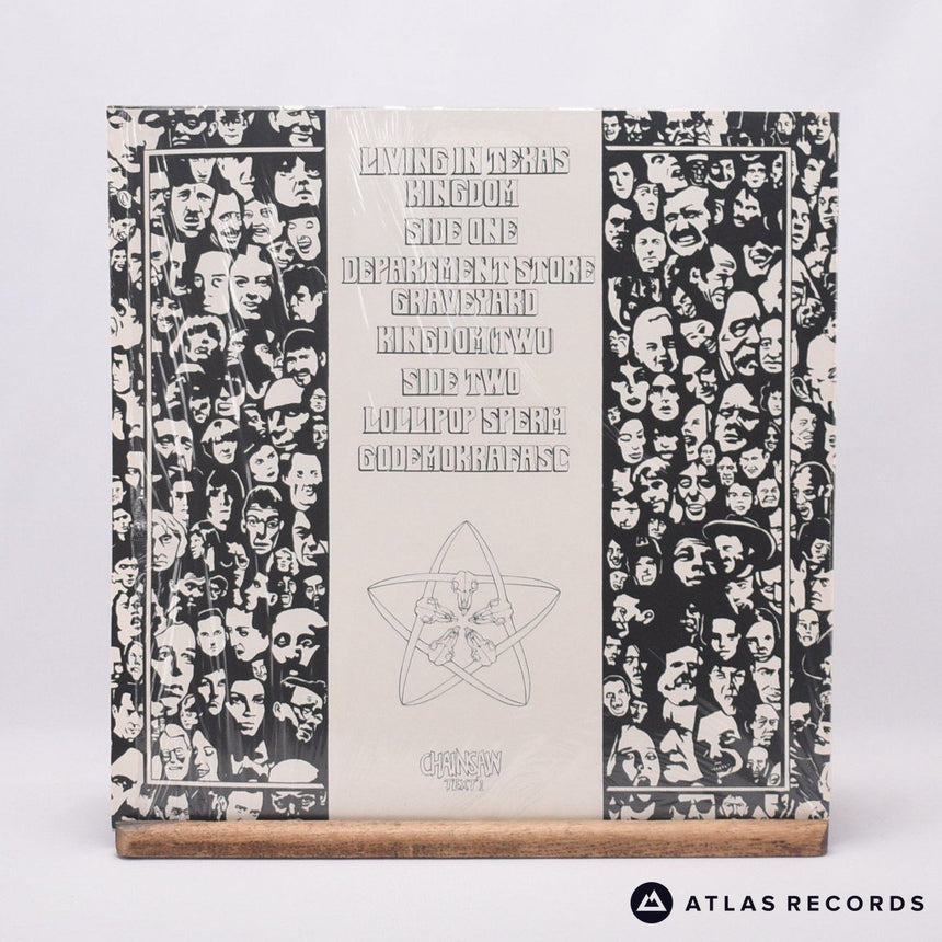 Living In Texas - Kingdom - Lyric Sheet A1 B1 12" Vinyl Record - EX/EX