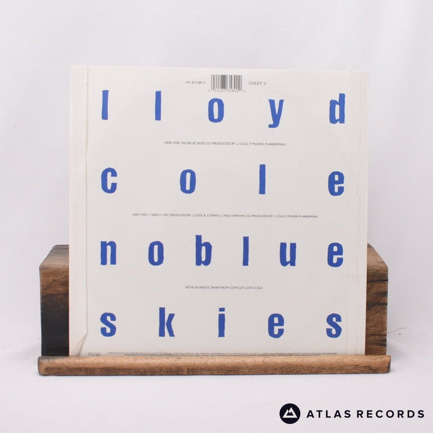 Lloyd Cole - No Blue Skies - Limited Edition Numbered 10" Vinyl Record - EX/EX