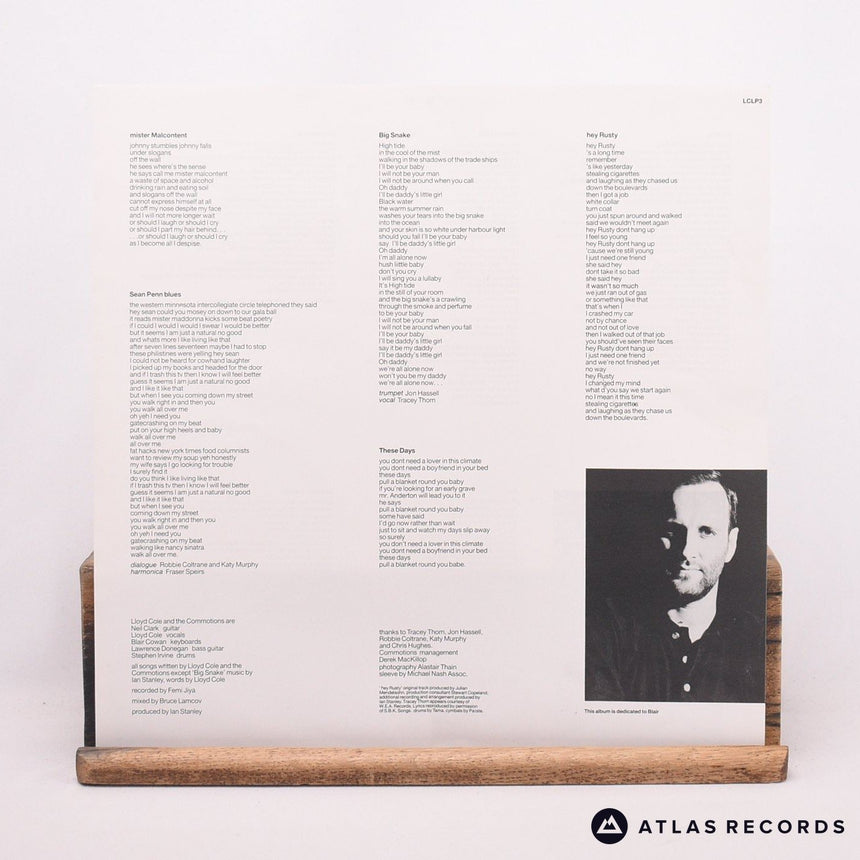 Lloyd Cole & The Commotions - Mainstream - A2 B2 LP Vinyl Record - VG+/VG+