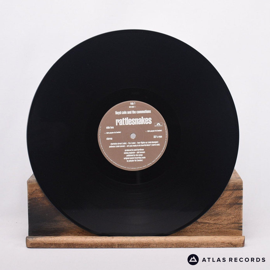 Lloyd Cole & The Commotions - Rattlesnakes - Townhouse LP Vinyl Record - EX/EX