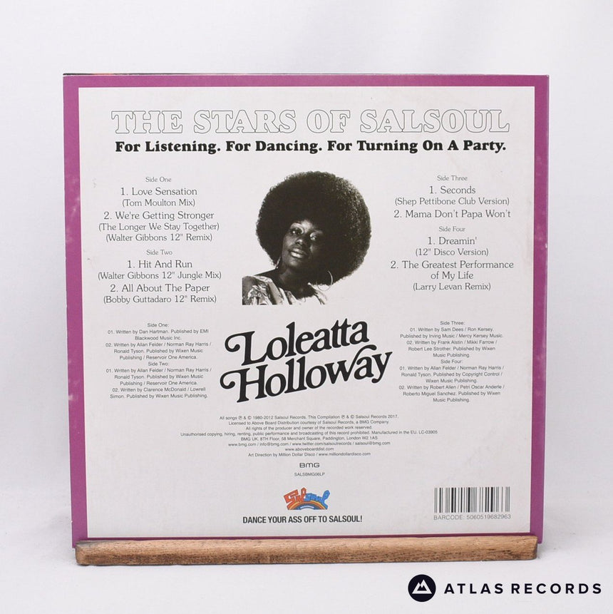 Loleatta Holloway - The Stars Of Salsoul - 2 x 12" Vinyl Record - EX/EX