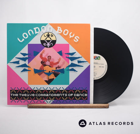 London Boys The Twelve Commandments Of Dance LP Vinyl Record - Front Cover & Record