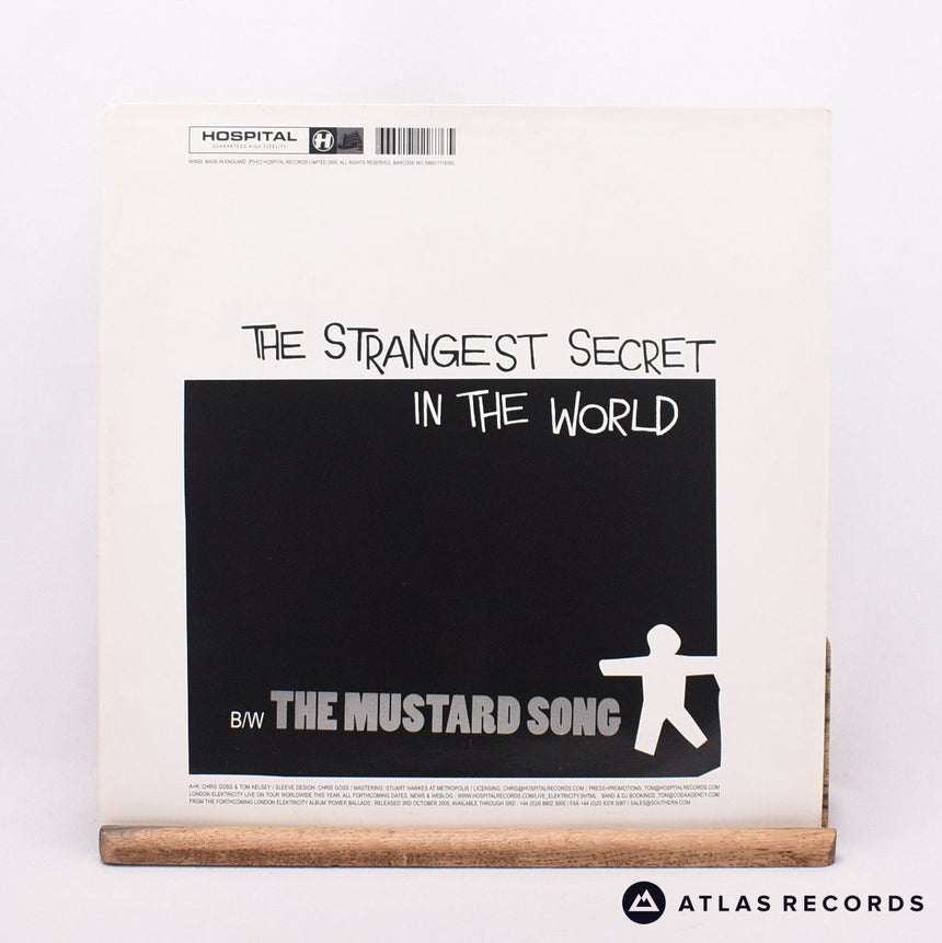 London Elektricity - The Strangest Secret In The World - 12" Vinyl Record