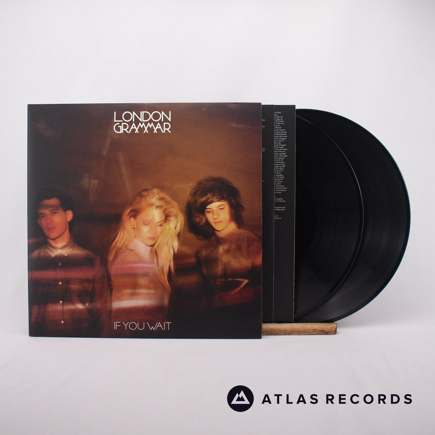 London Grammar If You Wait 2 x LP Vinyl Record - Front Cover & Record