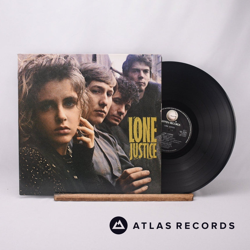 Lone Justice Lone Justice LP Vinyl Record - Front Cover & Record