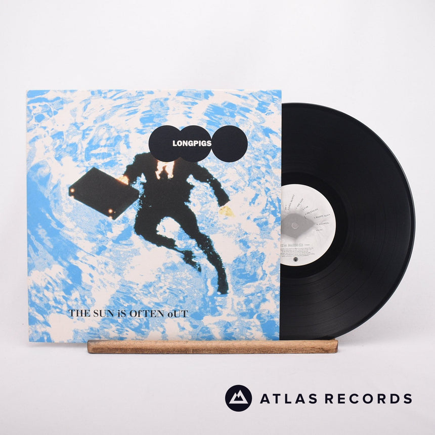 Longpigs The Sun Is Often Out LP Vinyl Record - Front Cover & Record