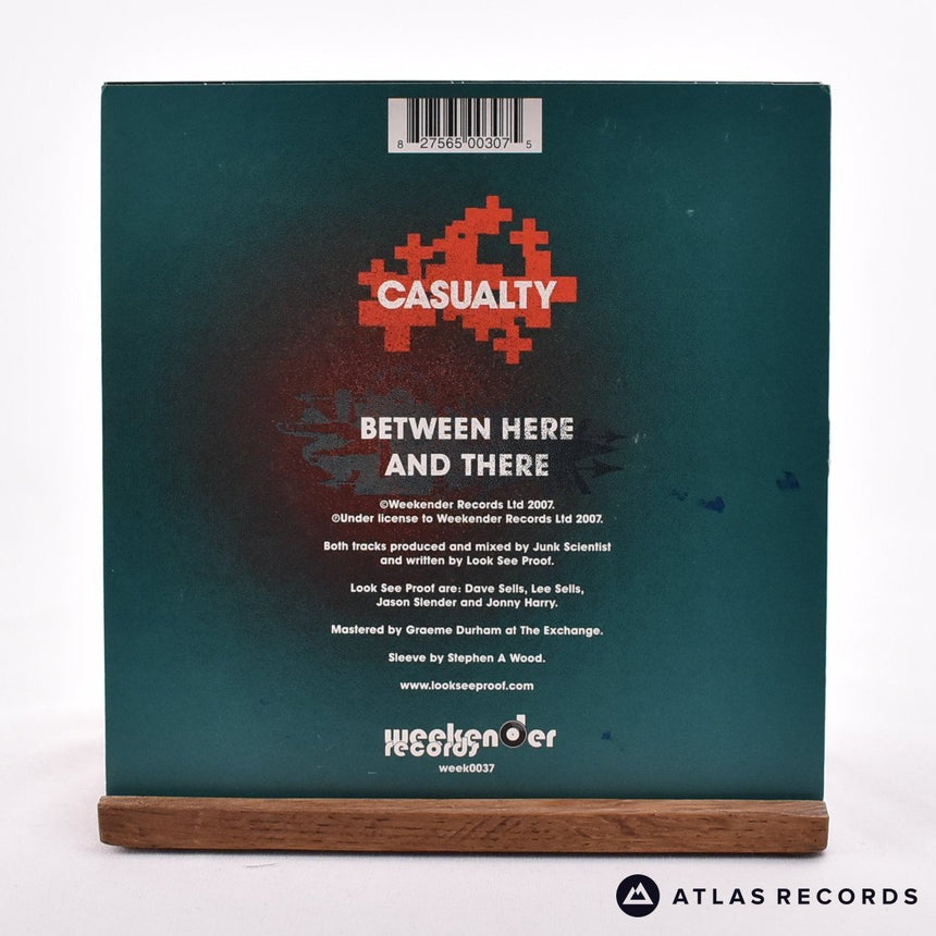 Look See Proof - Casualty - Limited Edition Signed 7" Vinyl Record - NM/NM