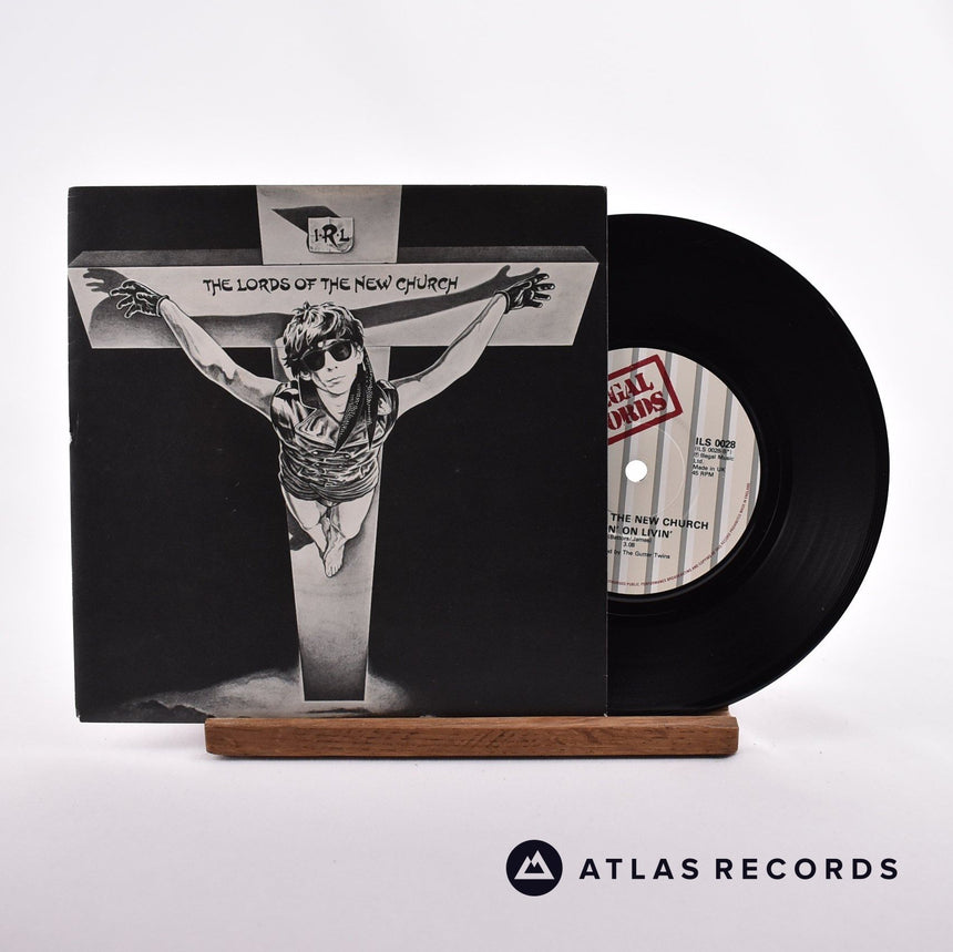 Lords Of The New Church New Church 7" Vinyl Record - Front Cover & Record