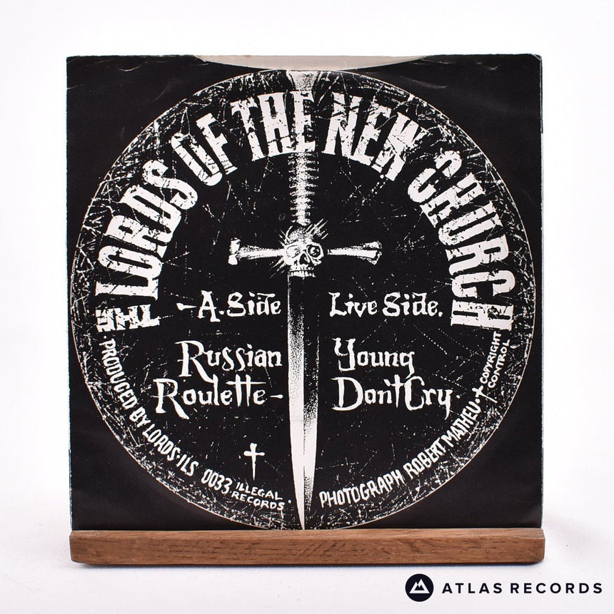 Lords Of The New Church - Russian Roulette - 7" Vinyl Record - VG+/EX